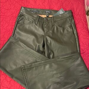 Wild Fable Dark Green Straight Leg Jeans